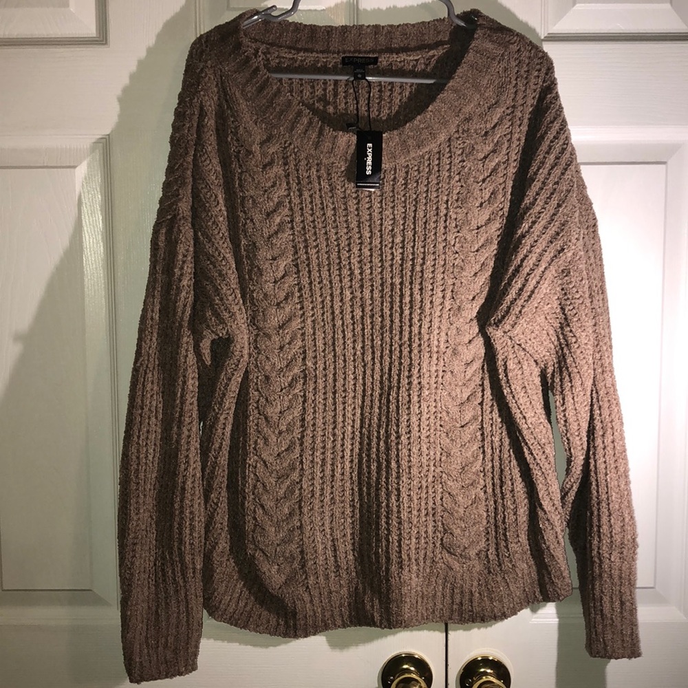 Express super soft knit sweater